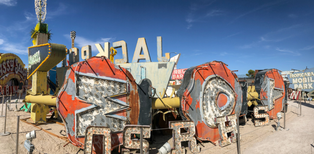 Property Management, Real Estate Neon Museum in downtown Las Vegas