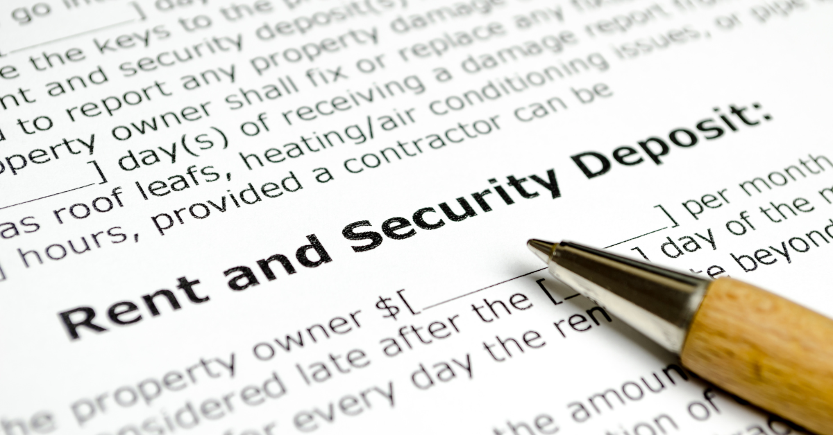 security deposit returns